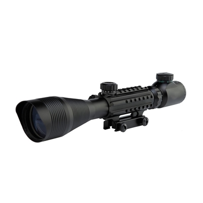 Podwójnie podświetlany taktyczny luneta myśliwska z szyną Tri Pictinny 312mm