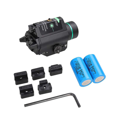 IP66 1000lm Zielona laserowa latarka taktyczna do hełmu pistoletowego